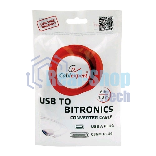 Переходник Gembird Конвертер Bitronics ->USB порт CUM-360, C36M/USBAM, 1.8м, блистер