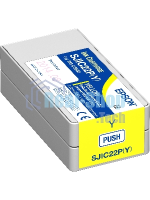Картридж струйный SJIC22P(Y): INK CARTRIDGE FOR TM-C3500 желтый