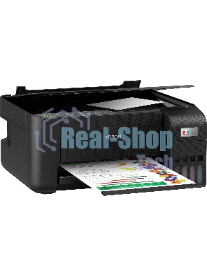 МФУ струйное Epson L3250 (C11CJ67412/C11CJ67418/C11CJ67405/C11CJ67408/C11CJ67503/C11CJ67508/C11CJ67523), A4, цветное, печ. до 33 стр/мин. (ч/б) до 15 стр/мин. (цвет), скан. до 11 стр/мин. (ч/б) 28 стр/мин. (цвет), 1440 x 5760 dpi (печать) 1200x2400dpi (скан.), USB, Wi-Fi