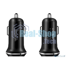 Авто ЗУ/2 USB/HOCO HC-35909 Z1/Выход: 10.5W/черный