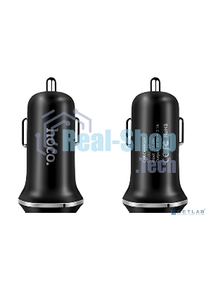 Авто ЗУ/2 USB/HOCO HC-35909 Z1/Выход: 10.5W/черный