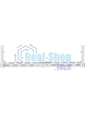 Кабель-канал Cactus CS-CM-700-1WT для столов 72.8x13x19см белый