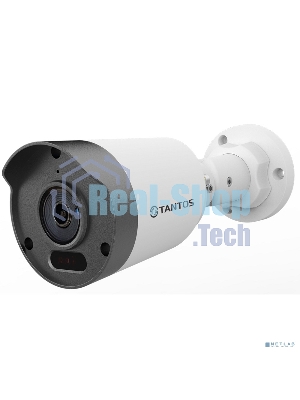 Камера видеонаблюдения аналоговая Tantos TSc-P2FA 2.8-2.8мм HD-CVI HD-TVI цв. корп.:белый/черный