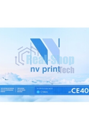 Картридж лазерный NVPrint совместимый HP CE401A Cyan для CLJ Color M551 (6000k)