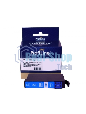 Картридж струйный ProfiLine PL-T1032 для принтеров Epson Stylus TX550/Stylus Office T30/T40/T40W/TX510/TX600/TX600FW/T1100 с чернилами Cyan 11,1 мл