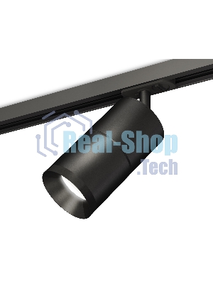 Светильник Ambrella light XT7402020 SBK/PBK черный песок/черный полированный MR16 GU5.3 (A2537, C7402, A2071, C7402, N7031)