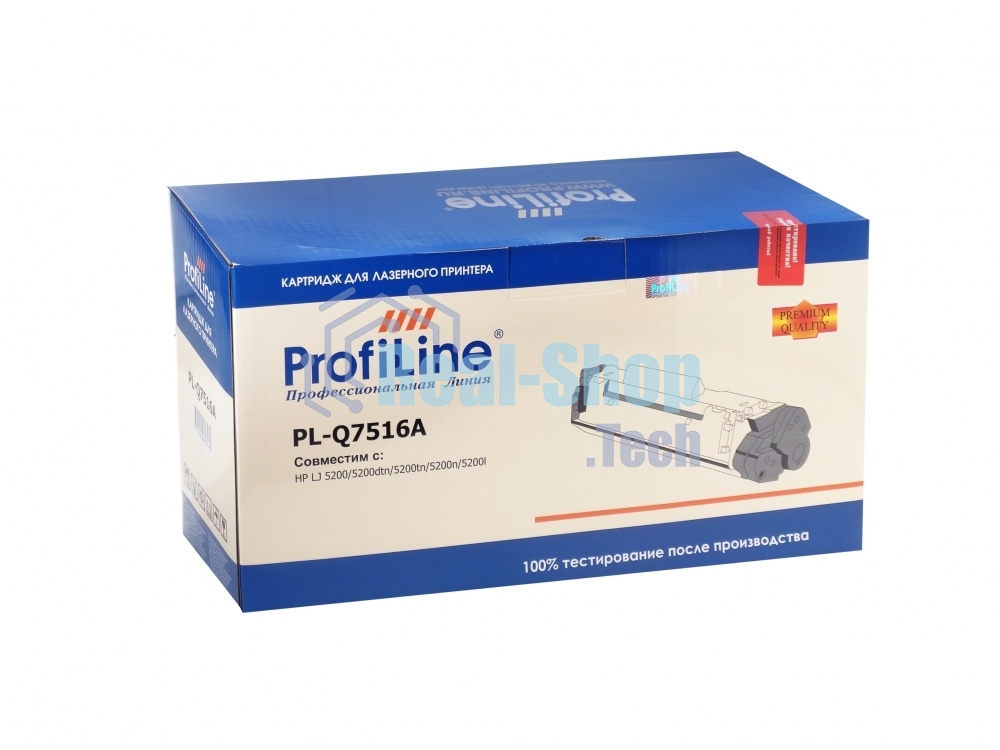 Картридж лазерный ProfiLine PL-Q7516A/509 для принтеров HP LJ 5200/5200dtn/5200tn/5200n/5200l/Canon LBP3500/3900/3950/3970 12000 копий