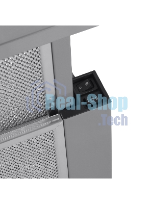 Вытяжка встраиваемая HOMSair FLAT 60 серебристый, 60 см, 520 куб. м/ч, 47 д