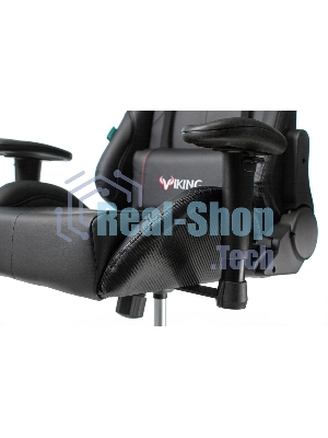 Кресло игровое Бюрократ VIKING 5 AERO BLACK EDITION черный искусственная кожа
