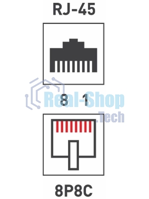 Проходной адаптер Rexant, RJ-45(8P-8C), UTP неэкранированный, категория 5e, (гнездо-гнездо)