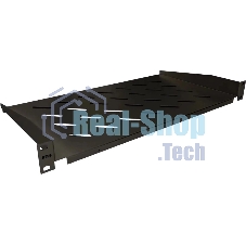 Полка стационарная NTSS NTSS-FF-250-BL 1U нагр.:20кг. 19