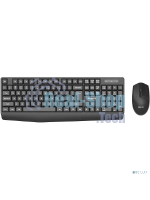 Комплект клавиатура+мышь Philips SPT6337 беспроводной, USB, 1600 DPI, чёрный