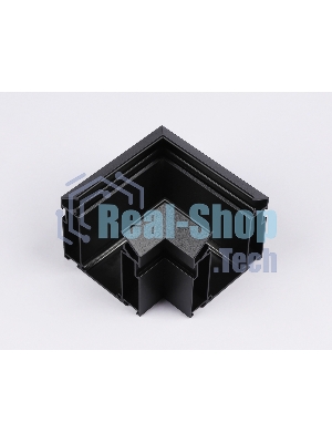 Коннектор угловой для корпуса в натяжной потолок Magnetic 220V 100*100*61 GL1043 BK черный (соединители в комплекте)