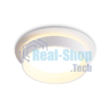Светильник Ambrella light TN6707 WH белый IP44 GX53 max 15W D105*45