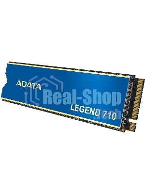 Накопитель SSD ADATA LEGEND 710, 1Tb, PCIe 3.0 x4, M.2 2280, NVMe, R/W 2400/1800, с радиатором