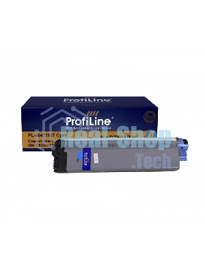 Картридж ProfiLine PL-46471107 для принтеров Oki C823/C833/C843 Голубой 7000 копий