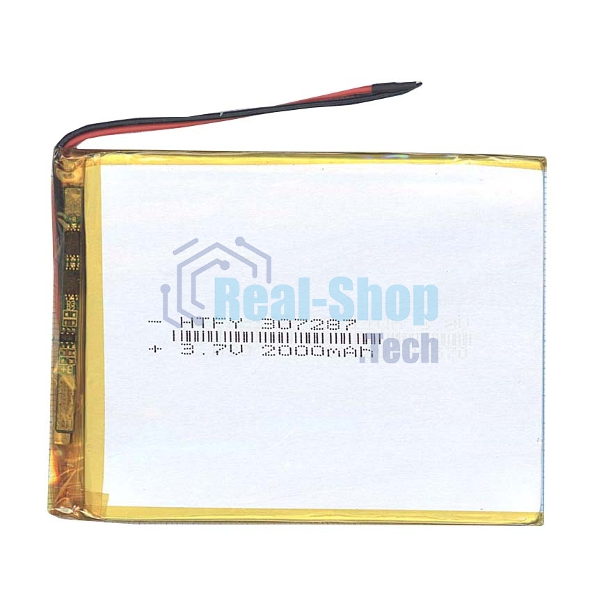 Аккумулятор Li-Pol (батарея) 3x72x87 мм 2pin 3.7V/2000mAh