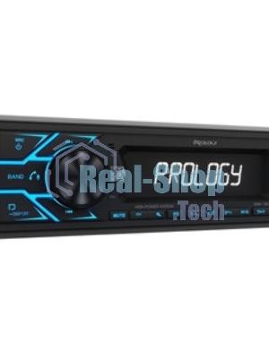 Автомагнитола Prology CMX-190, 1 DIN, Bluetooth, USB Type-A, AUX, пульт ДУ