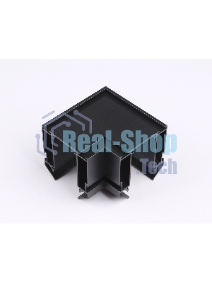 Коннектор угловой для корпуса в натяжной потолок Magnetic 220V 100*100*61 GL1043 BK черный (соединители в комплекте)