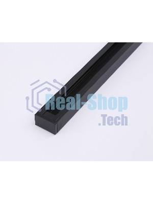 Шинопровод накладной однофазный Standard 220V GL7104 BK черный 2000*32.5*19.8 (ввод питания, 1 заглушка, крепление в комплекте)
