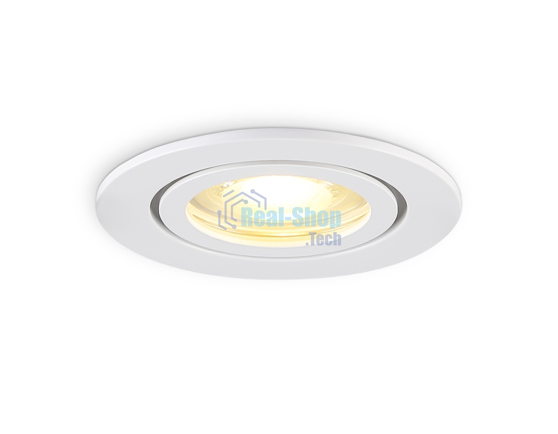 Светильник Ambrella light TN1150 WH белый IP44 GU5.3 D85*28