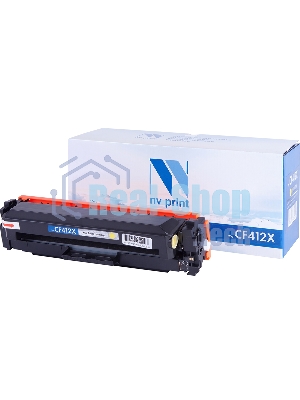 Картридж лазерный NVPrint совместимый для LJ Pro M477fdn/M477fdw/M477fnw/M452dn/M452nw CF412X Yellow (5 000k)