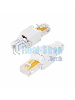 Разъем сетевой LAN Rexant на кабель, штекер 8Р8С (Rj-45), быстрозажимной, (1шт.)