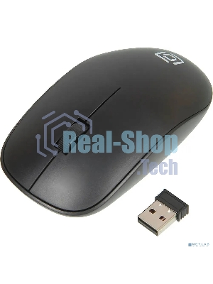 Комплект клавиатура+мышь Oklick 230M беспроводной, USB, 1000 DPI, чёрный
