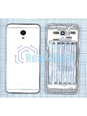 Задняя крышка для Meizu M5 Note серебристый