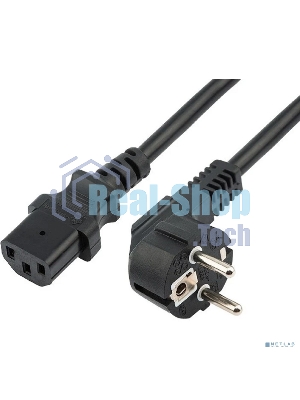 Шнур сетевой Rexant СЕЕ 7/7 (Schuko) – IEC 320 C13 3x0,75мм², длина 3м
