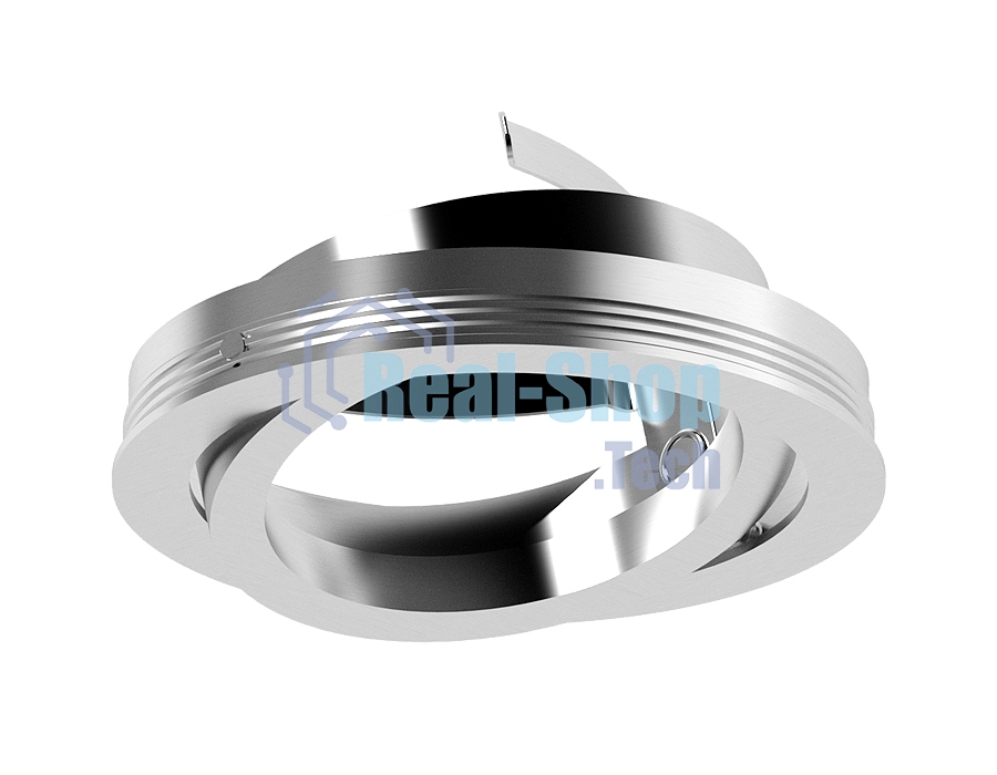 Насадка для корпуса светильника N7003 PSL серебро полированное D70*H26mm Out1.5mm MR16