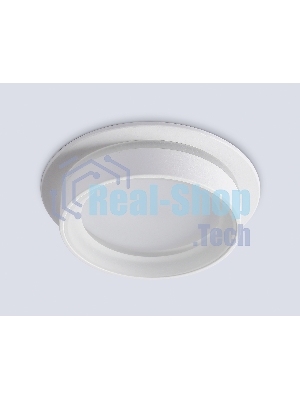 Светильник Ambrella light TN6707 WH белый IP44 GX53 max 15W D105*45