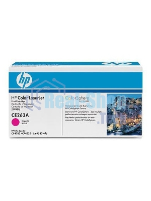 Картридж лазерный HP CE263A пурпурный CLJ CP4025/CP4525 (11000 стр.)