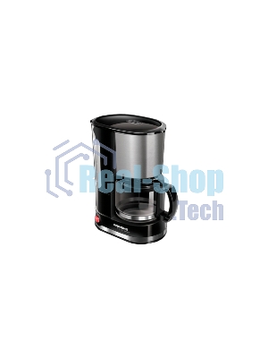 Кофеварка капельная Redmond RCM-M1507 черный/серебристый, исп. кофе - молотый, 0.6 л, 600 Вт
