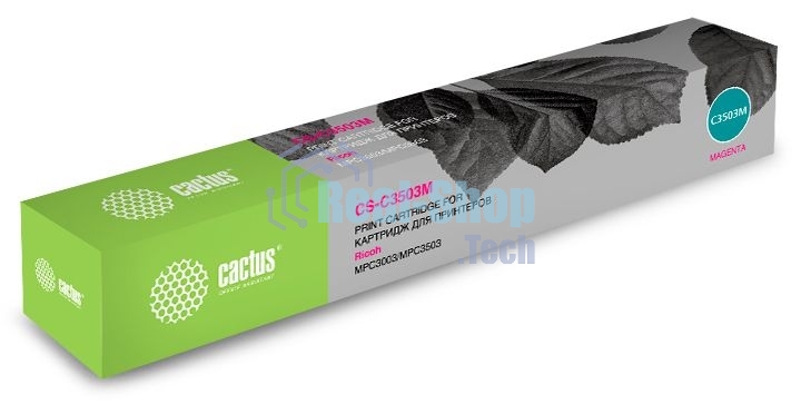 Картридж лазерный Cactus 841819 CS-C3503M пурпурный (18000 стр.) для Ricoh MP C3503