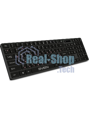 Клавиатура SVEN KB-E5300W беспроводная, радиоканал, чёрный