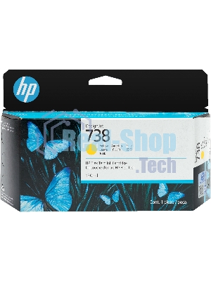 Картридж HP 738 130-ml Yellow DesignJet Ink Cartridge