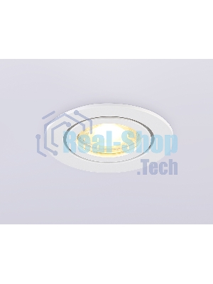 Светильник Ambrella light TN1150 WH белый IP44 GU5.3 D85*28