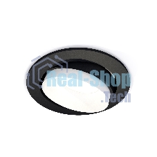 Комплект встраиваемого поворотного светильника Ambrella light XC7652020 SBK/SWH черный песок/белый песок MR16 GU5.3 (C7652, N7030)