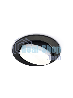 Комплект встраиваемого поворотного светильника Ambrella light XC7652020 SBK/SWH черный песок/белый песок MR16 GU5.3 (C7652, N7030)