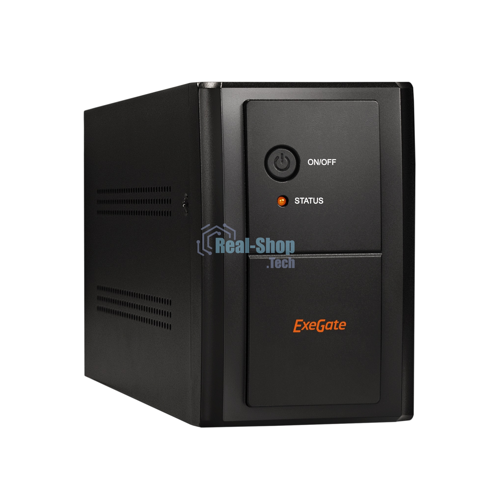 Источник бесперебойного питания ExeGate EP285515RUS SpecialPro UNB-2000.LED.AVR.EURO.RJ.USB 2000VA/1200W, LED, AVR, 4 евророзетки, RJ45/11, USB, Black