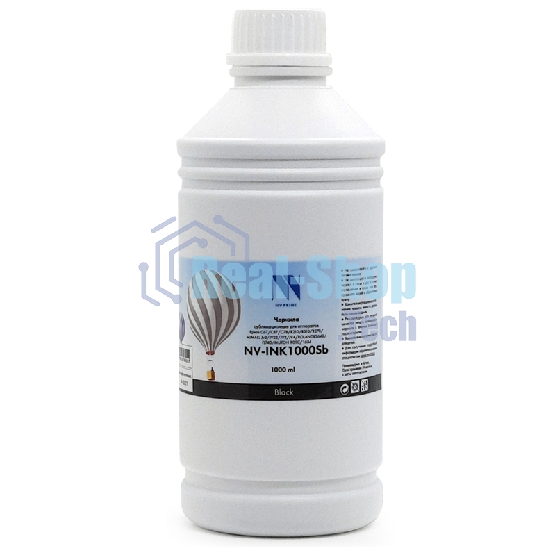 Чернила NVPrint сублимационные NV-INK1000 черный Sb для аппаратов Epson C67/C87/C78/R210/R310/R270/MIMAKI JV2/JV22/JV2/JV4/ROLANDRS640/FJ740/MUTOH 900C/1604/DX5 (1000мл) Китай