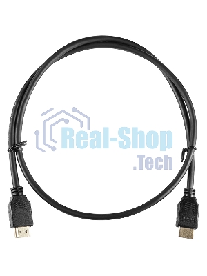 Кабель аудио-видео Buro HDMI (m)/HDMI (m) 1м. черный (BHP-HDMI-2.1-1)