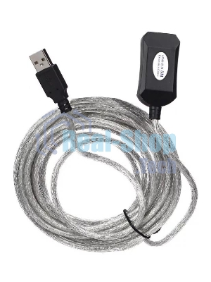 Кабель Aopen/QustКабель-адаптер USB2.0-repeater, удлинительный активный Am-->Af 5м (ACU823-5M) 6938510851314