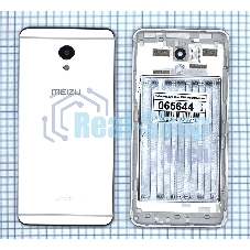 Задняя крышка для Meizu M5 Note серебристый