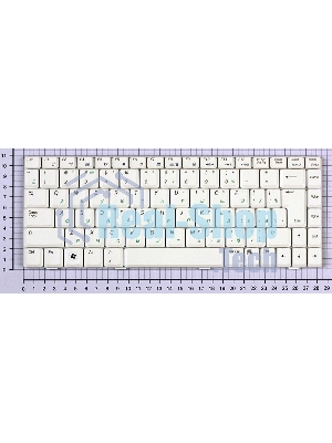 Клавиатура для ноутбука Asus W5 W6 W7 белый