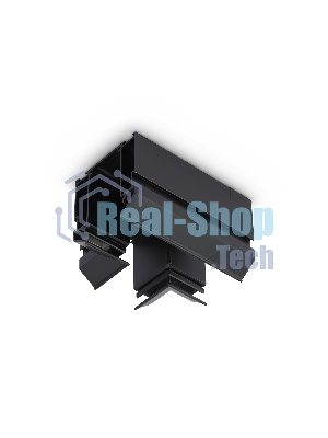 GL1044 BK черный коннектор Т-образный для корпуса в натяжной потолок Magnetic 220V 140*100*61