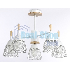 Светильник Ambrella light TR8012/5 WH белый E27*5 max 40W D600*385