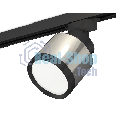 Светильник Ambrella light XT8120001 PSL/SBK/PBK серебро полированное/черный песок/черный полированный GX53