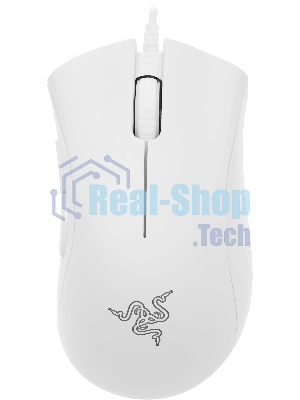 Мышь проводная Razer DeathAdder Essential белый, 6400 dpi, USB, кнопки - 5